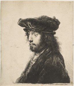 La Quatrième Tête Orientale, ca. 1635 - Rembrandt van Rijn