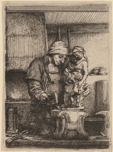 Le bijoutier - Rembrandt van Rijn