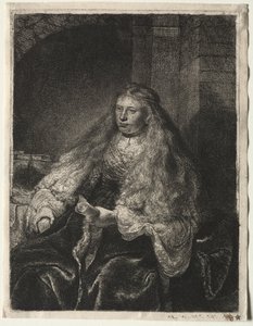 La Grande Mariée juive - Rembrandt van Rijn
