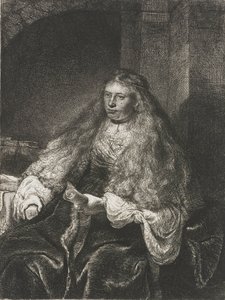 La Grande Mariée Juive, 1635 - Rembrandt van Rijn