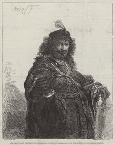 Le Grand Portrait au Sabre, la Gravure Célèbre