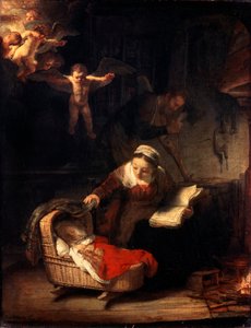 La Sainte Famille, 1645 - Rembrandt van Rijn