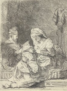 La Sainte Famille, vers 1632 - Rembrandt van Rijn