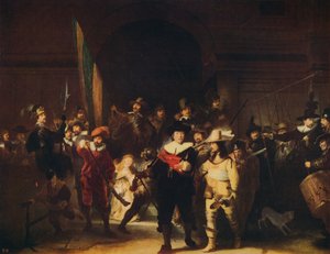 La Ronde de nuit, 1642