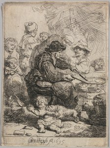 La Femme aux Crêpes - Rembrandt van Rijn