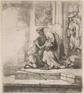 Le Retour du fils prodigue - Rembrandt van Rijn
