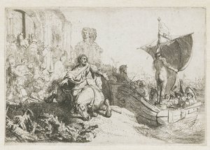 Le Navire de la Fortune - Rembrandt van Rijn