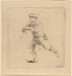 Le patineur - Rembrandt van Rijn