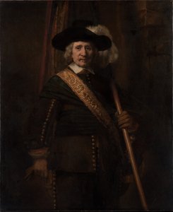 Le Porte-étendard, Floris Soop, 1654 - Rembrandt van Rijn