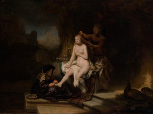 La toilette de Bethsabée - Rembrandt van Rijn