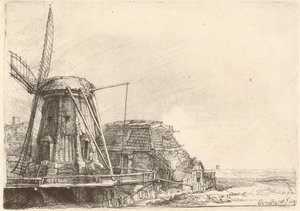 Le Moulin - Rembrandt van Rijn