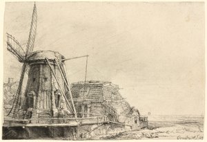 Le Moulin - Rembrandt van Rijn