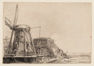 Le Moulin - Rembrandt van Rijn
