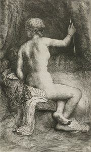 La Femme à la flèche, 1661 - Rembrandt van Rijn