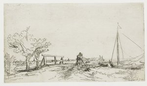 Le pont à Klein Kostverloren sur l