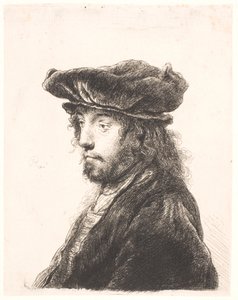 La quatrième tête orientale - Rembrandt van Rijn