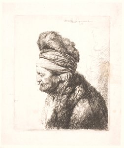 La deuxième tête orientale (le père de Rembrandt?)