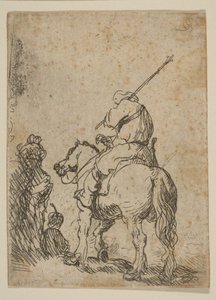 Soldat turbané à cheval, vers 1629 - Rembrandt van Rijn