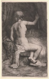 Femme avec la Flèche - Rembrandt van Rijn
