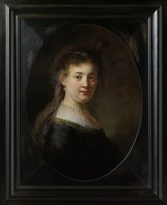 Jeune femme en costume de fantaisie, 1633 - Rembrandt van Rijn