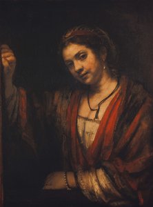 Portrait de Hendrickje Stoffels - Rembrandt van Rijn