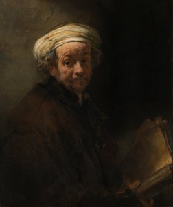 Autoportrait en apôtre Paul - Rembrandt van Rijn