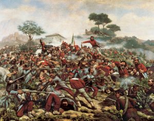 Giuseppe Garibaldi à la bataille de Calatafimi, 15 mai - Remigio Legat