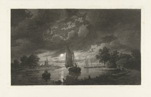 Paysage fluvial - Remigius Adrianus Haanen