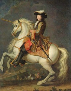 Portrait équestre de Louis XIV (1638-1715)