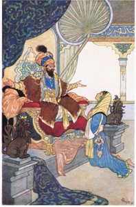 Fetnab et le Calife, années 1930 - René Bull