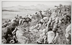 Le soulagement de Ladysmith - La dernière ruée à Hlangwane Hill - René Bull