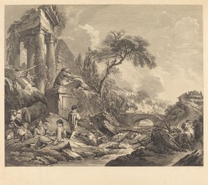 Le moineau de Lesbie - René Gaillard after François Boucher