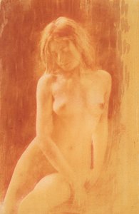 Étude en orange - René Le Bègue