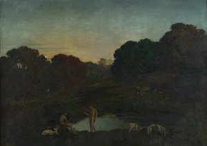 Scène pastorale - René Ménard