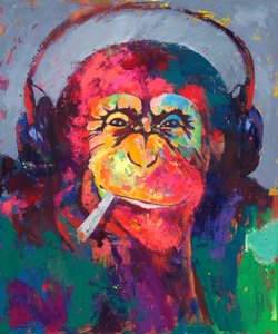 Casque « Colorful Monkey »