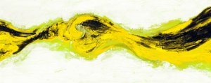 Tourbillon jaune dynamique - Renate Holzner
