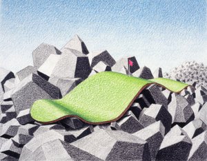 Sur les rochers