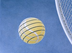 À travers la balle