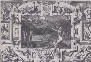 Médée et son char tiré par des dragons, 1563