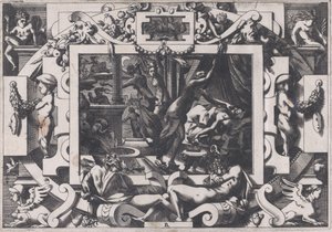 Pelias tué par ses filles - Rene Boyvin