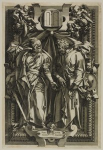 Saint Paul et Saint Pierre - Rene Boyvin
