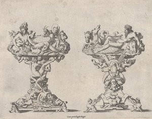 Deux salières, 16ème-17ème siècle