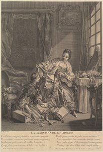 Marchand de mode, 1746-55