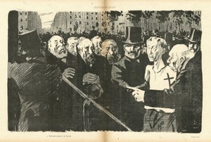 Illustration par Hermann-Paul (1864-1940) dans Le Canard Sauvage