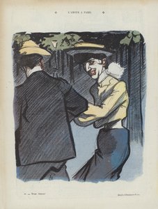 Prostitution - Illustration pour Le Rire, 27 mai 1905 - Rene George Hermann Paul