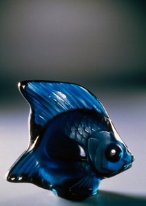 Poisson en verre