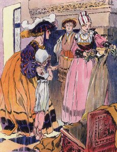 Une petite fille au temps de la Renaissance - Rene Vincent