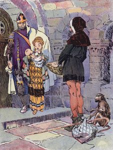 Une petite fille des temps féodaux