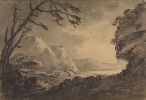 Paysage rocheux - Rev. William Gilpin