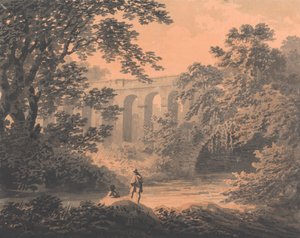 Pont sur la route de Malton depuis York - Rev. William Gilpin
